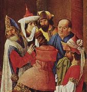 Albert van Ouwater Auferweckung des Lazarus painting